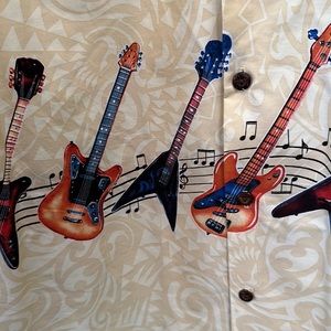 Guitar Hawaiian shirt